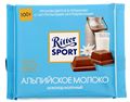 Шоколад Риттер Спорт Альпийское молоко 100г