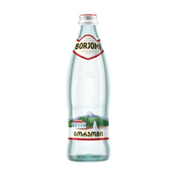 Вода Боржоми 0.5л минеральная Грузия ст/б зб515р