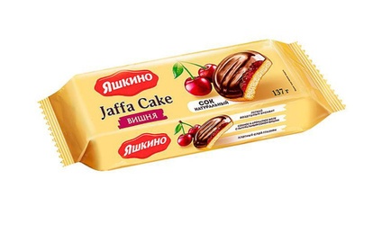 Печенье Яшкино сдобное вишня 137г