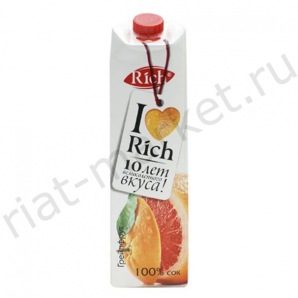 Сок Рич 1л Грейпфрут