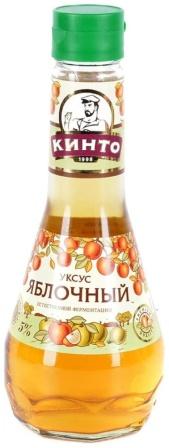 Уксус Кинто яблочный 250г ст/б бгп335