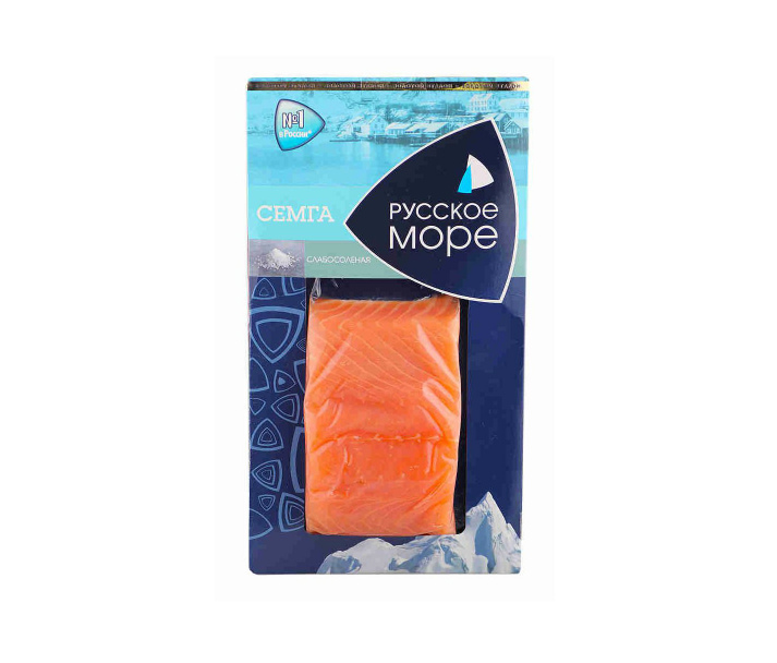 Рыба Русское Море Семга филе-кусок с/с 200г