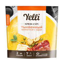Крем-суп Yelli тыквенный ароматный с карри 70г