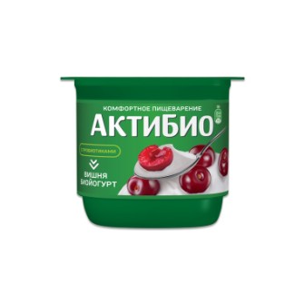 Йогурт Актибио 130г вишня