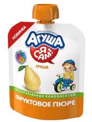 Пюре Агуша 90г Груша