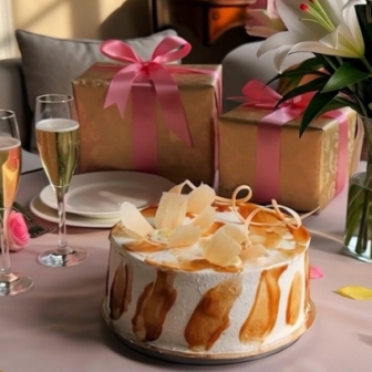 Торт Карамельный 600г Риат