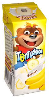 Коктейль Топтыжка Банан 3.2% 200г
