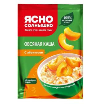 Каша Ясно солнышко Овсяная с абрикосом 45г