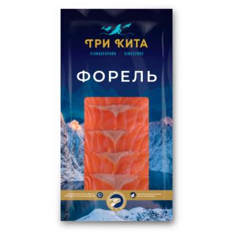 Форель Три Кита филе-ломтики с/с 100г