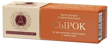 Сырок Ростагрокомплекс мол.шок/ваниль 26% 50г