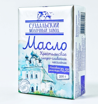 Масло Крестьянское Суздальский Молочный Завод 72.5