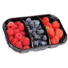 Ягодный микс голубика/малина/клубника 150г