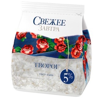 Творог Свежее Завтра 5% 400г