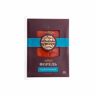 Рыба Меридиан форель ломтики с/с в/у 120г
