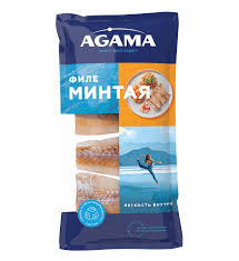 Рыба Агама Минтай филе с/м 400г