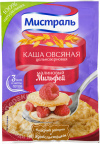 Каша Мистраль овсяная Малиновый мильфей 40г