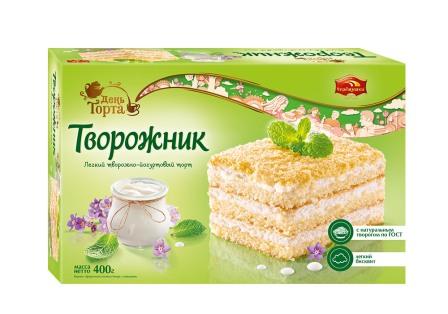 Торт Творожник 400г Черемушки