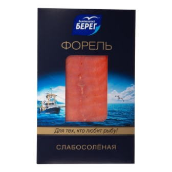Форель Балтийский Берег нарезка с/с 100г