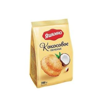 Печенье Яшкино сдобное кокосовое 200г